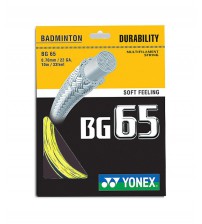 Yonex BG65 羽毛球線